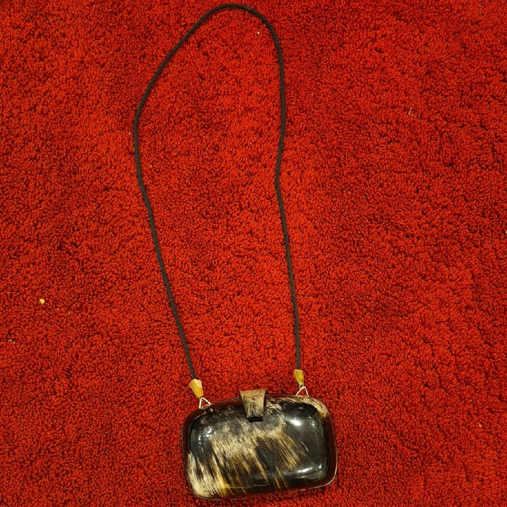Chic Black and Brown Women's Clutch